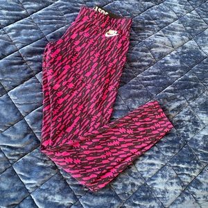 Nike Leggings pink and black